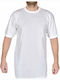 Jokers Men's Short Sleeve Undershirt White