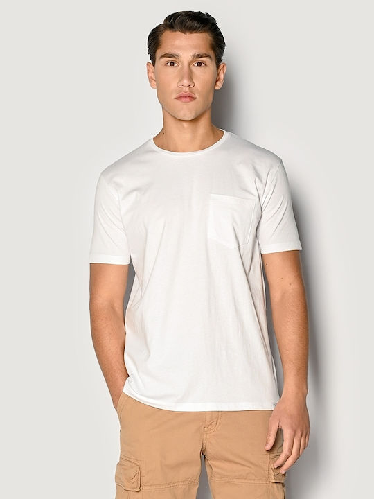 Brokers Jeans Men's Short Sleeve T-shirt White