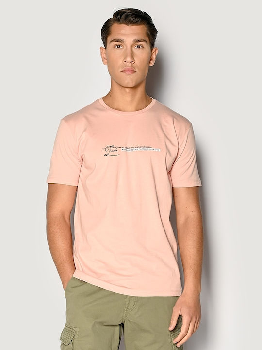 Camaro T-shirt Bărbătesc cu Mânecă Scurtă Roz