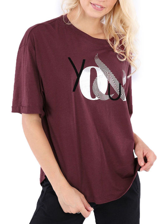 Freddy Blouse Burgundy