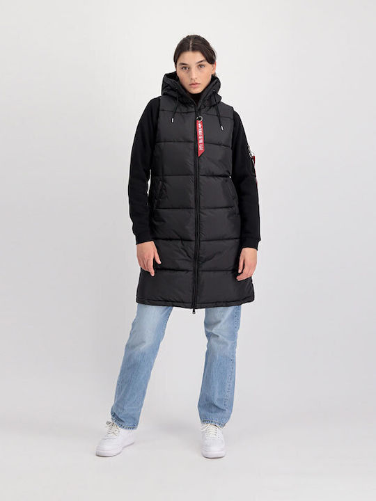 Alpha Industries Μακρύ Γυναικείο Αμάνικο Puffer...