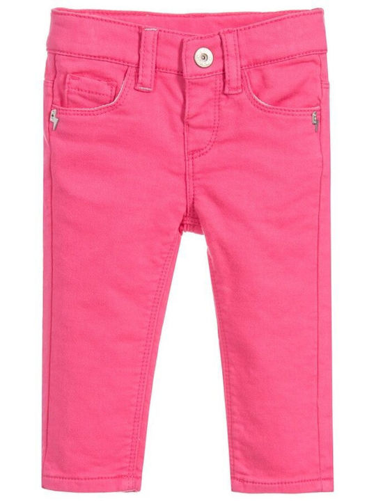 3 Pommes Girls Fabric Trouser Fuchsia