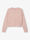 Kinderpullover Langarm Rosa