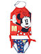 Cerda Minnie Mouse Kinder Badebekleidung-Set Rot