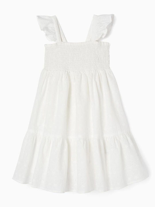 Zippy Rochie pentru fete Alb Zippy Rochie pentru fete Alb