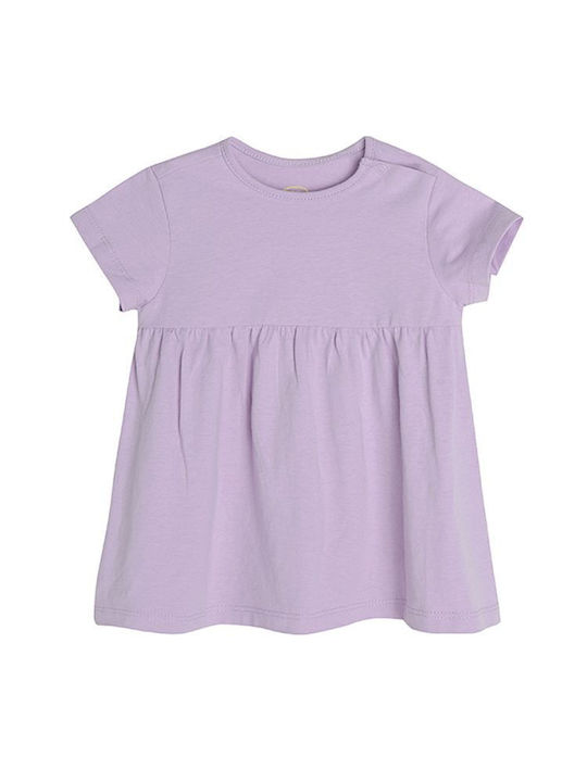 Cool Club Kids Dress Short Sleeve Purple