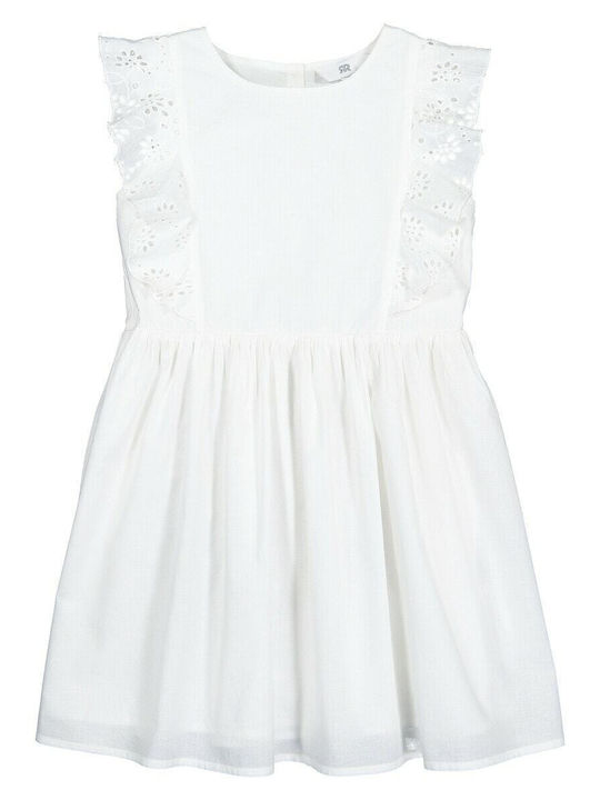 La Redoute Παιδικό Φόρεμα Αμάνικο Λευκό