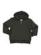 Kids Sweatshirt Cardigan with Hood Black
