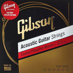 Gibson SAG-CPB12 Σετ Χορδών Phosphor Bronze 12 - 53"