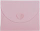 HEART Greeting Card Easter 10x12cm in Pink Color