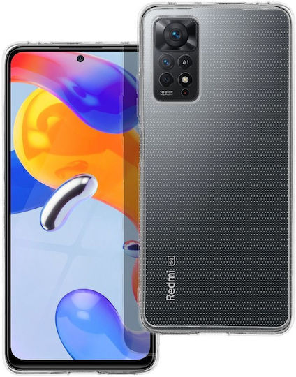 2mm Back Cover Σιλικόνης 2mm Διάφανο (Redmi Note 11 Pro)