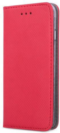 Smart Magnet Buchen Sie Synthetisches Leder Rot (Moto G10)