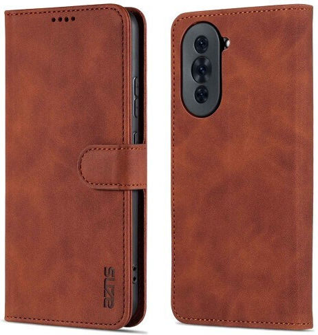 AZNS Brieftasche Leder Braun (Huawei Nova 10)