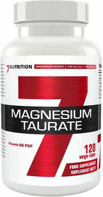 7Nutrition Magnesium Taurate 120 φυτικές κάψουλες