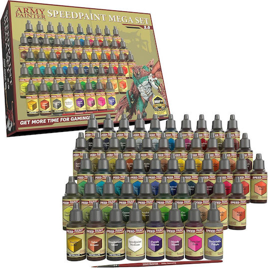 The Army Painter Speedpaint Mega Σετ Χρώματα Μοντελισμού 18ml 50τμχ