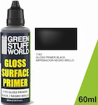 Green Stuff World Surface Modellbau Farbe in Schwarz Farbe 60ml