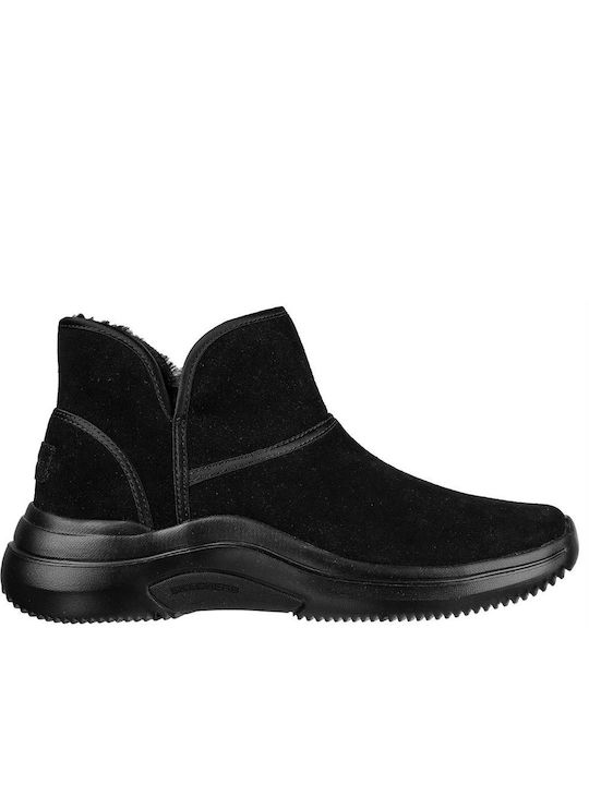 Skechers On The Go Midtown Nestle Up Boots Black