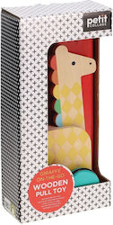 Petit Collage Slide Toy Giraffe On-the-Go made of Wood for 18++ Months