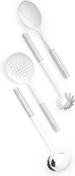 Brabantia Metallic Cooking Utensil Set Silver 4pcs