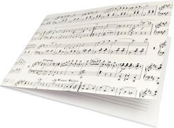 Vienna World Music Notebook A5 White