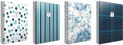 Gipta Spiral Ruled Notebook A4 Multicolour