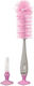 Kiokids Reinigungsbürste für Babyflaschen Rosa 2Stück