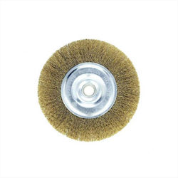 Twin Wheel Wire Brush 150mm 000311