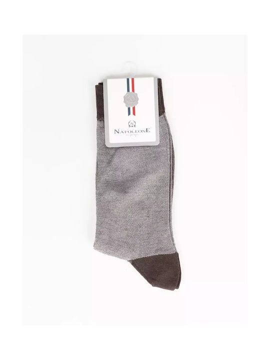 Monte Napoleone Men's Socks Brown