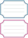 Notebook Labels 12pcs