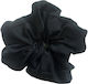 Ro-Ro Accessories Σούρα Μαλλιών Cotton XL 8cm Scrunchy Μαλλιών Μαύρο Black