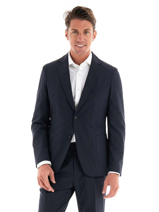 Hugo Boss Men's Suit Jacket Slim Fit Navy Blue