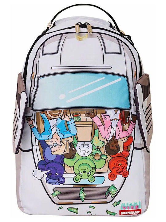 Sprayground Miami Vice Wings Up School Bag Backpack Junior High-High School Multicolored