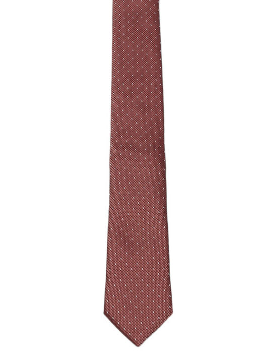 Hugo Boss Cravată pentru Bărbați Monocromie în Culorea Roșu