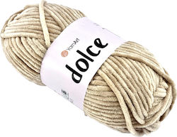 YarnArt Dolce Chunky Μικροπολυεστέρας Μπεζ 100m...