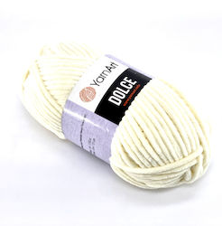 YarnArt Dolce Chunky Μικροπολυεστέρας Μπεζ 100m...