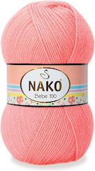 Nako Bebe 100 Acrilic Roz 360m 100gr