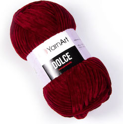 YarnArt Dolce Chunky Rotes Strickgarn