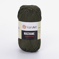 YarnArt Macrame Μακραμέ Συνθετικό Πράσινο 130m ...