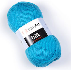 YarnArt Elite Ακρυλικό Τιρκουάζ 300m 100gr