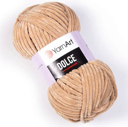 YarnArt Dolce Klobig Beiges Strickgarn