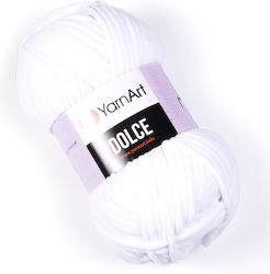 YarnArt Dolce Chunky Λευκό