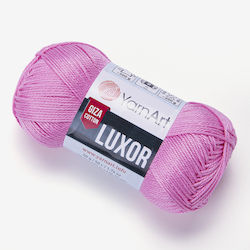YarnArt Luxor Baumwollgarn Rosa 125m 50g