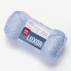 YarnArt Luxor Baumwolle Hellblau 125m 50g