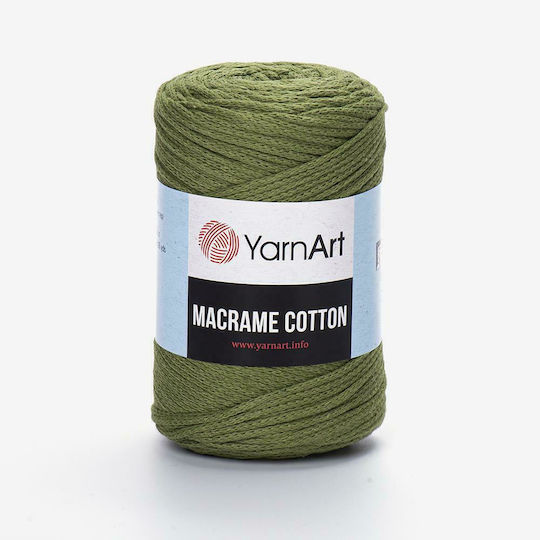 YarnArt Macrame Cotton Green 225m 250g
