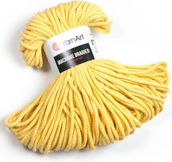 YarnArt Strickgarn Für Taschen Makramee Gelbes YarnArt Strickgarn Für Taschen Makramee Gelbes