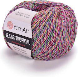 YarnArt Strickgarn Blau 160m 50gr