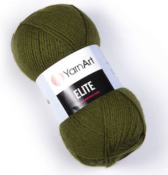 YarnArt Elite Ακρυλικό Λαδί 300m 100gr