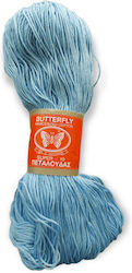 Petalouda Super 10 Cotton Light Blue Knitting Yarn