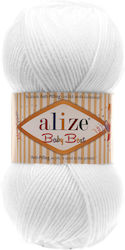 Alize BABY BEST Ακρυλικό Λευκό 240m 100gr