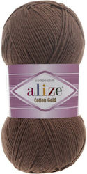 Alize Νήμα Πλεξίματος Βαμβακερό Γκρι 330m 100gr